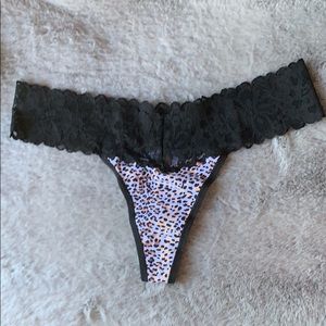 Victoria’s Secret Leopard Print Thong Panty